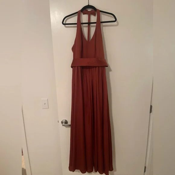 David's Bridal Vera Wang Bridesmaid Dress White By Vera Wang Short Halter  Bridesmaid Dress David's Bridal